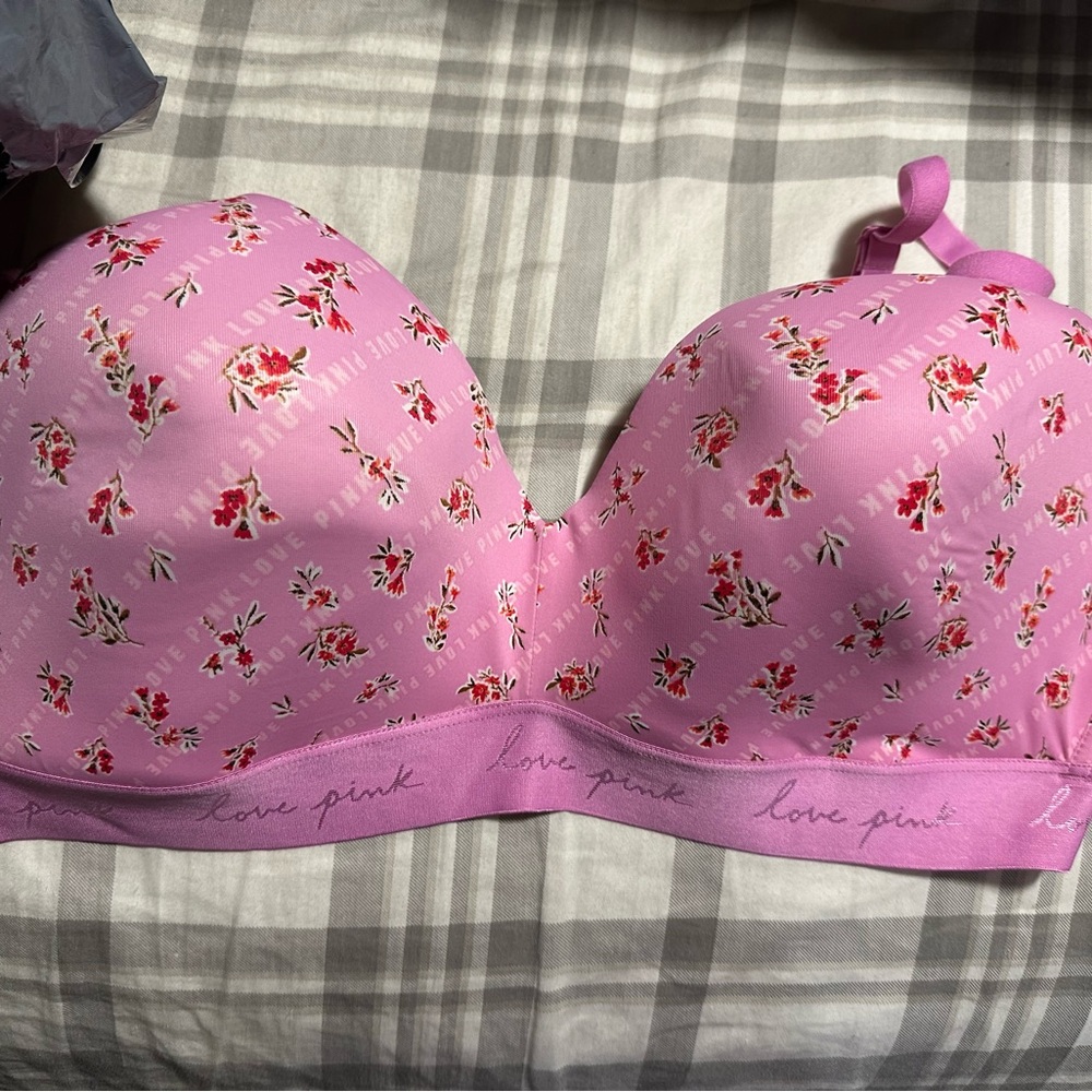 Victoria's Secret Pink Floral Bra